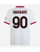 AC Milan Tammy Abraham #90 Vieraspaita 2024-25 Lyhythihainen